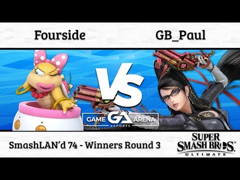 SmashLAN'd 74 - Fourside vs GB_Paul - Winners Round 3