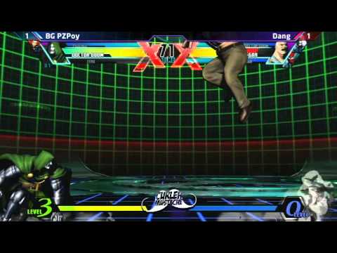 UMVC3 BG PZPoy vs Dang - Curleh Mustache 5 Stream 2
