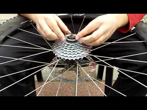 How to replace a cassette 8, 9 and 10 speed