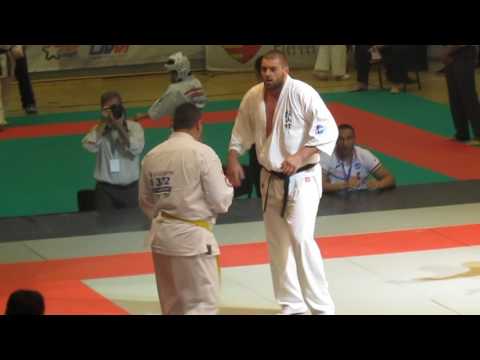 IFK 5th World Tournament Karate knockdown - Gabriel Faghi VS Hristo Georgiev