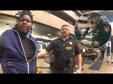 Bodycam: Man Caught with MAC-10 Machine Pistol in Ohio Courthouse