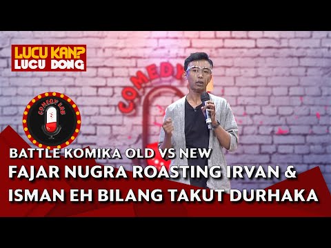 KALAH TELAK!!! Fajar Nugra Roasting Irvan Karta dan Isman Suryaman Sekaligus!! - COMEDY LAB (Bag 5)