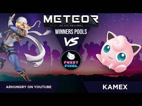 Arhungry on youtube (Sheik) vs Kamex (Jigglypuff, Greninja) - Winners Pools - METEOR 3