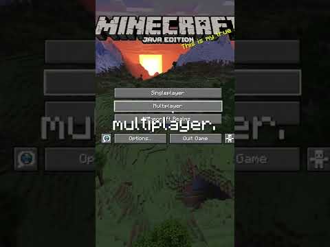 How to Join Minecraft Servers on Java Edition #shorts
