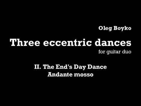 Oleg Boyko. Three eccentric dances for guitar duo