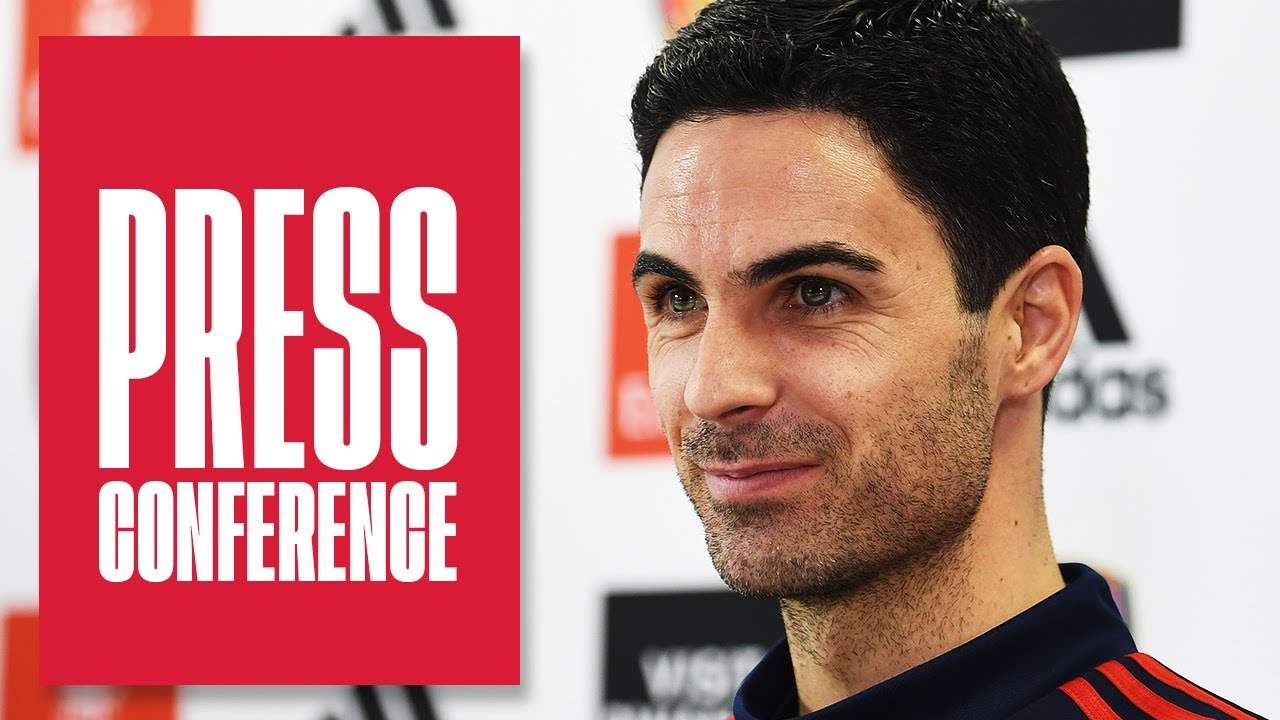 Arteta on Messi, Saliba, Aubameyang's contract, Maitland-Niles' future & transfers