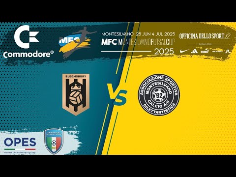 Montesilvano Futsal Cup 25 - UNDER 19: BLOOMSBURY FUTSAL vs ASD MONTESILVANO C5