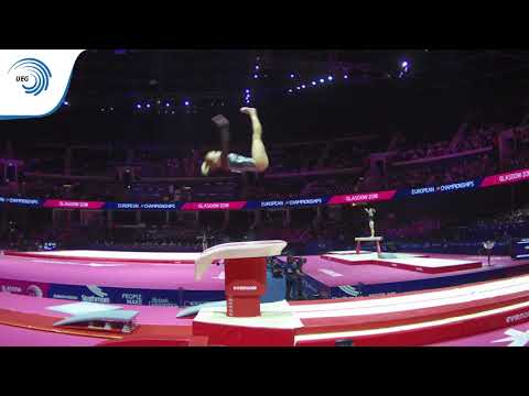 Yulia INSHINA (AZE) - 2018 Artistic Gymnastics Europeans, qualification vault