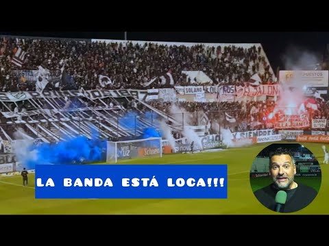 "LA BANDA SIEMPRE VA A ESTAR // ENTRADA INDIOS KILMES - CONMOVEDOR RECIBIMIENTO // QAC 1 - 2 ATLANTA" Barra: Indios Kilmes • Club: Quilmes