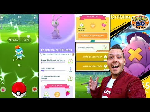 CATTURO PIPLUP *SHINY* ESCLUSIVO! Pokémon GO Halloween 2021