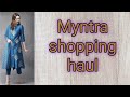 Myntra Shopping Haul My Myntra Shopping Blue Colour Kutha Set Haul Shopping Haul