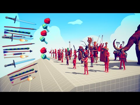 100x RANGED UNIT vs ALL MELEE 1 | TABS - Totally Accurate Battle Simulator