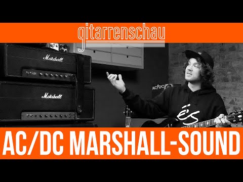 ACDC Marshall-Sound. Was hat Angus wann benutzt?! Mastervolume oder nicht? Braucht es 100W?