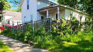 City Threatens Fine on this Elderly Lady’s Overgrown yard! We mowed for free