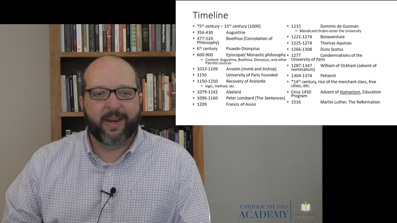 Medieval Philosophy Preview - Course 1