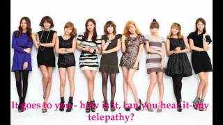 SNSD - Telepathy Eng.