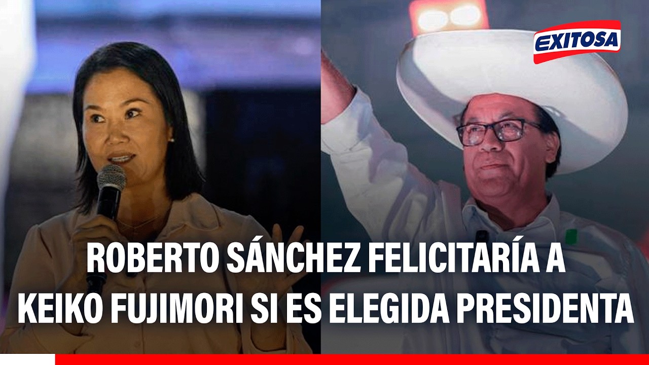 🔴🔵 Roberto Sánchez felicitaría a Keiko Fujimori si es elegida presidenta, asegura Alejandro Salas
