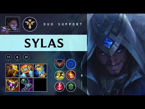 Sylas Support vs Senna - EUW Grandmaster Patch 25.24