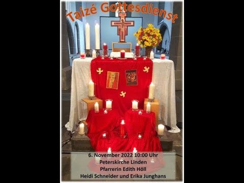 2022 11 06 Taizé Gottesdienst