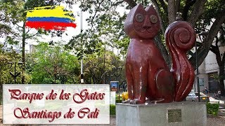 preview picture of video 'Parque de los gatos Cali (Colombia) - Park cats Cali (Colombia)'