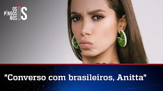 Bolsonaro dá nova ‘mitada’ e desmonta lacração de Anitta