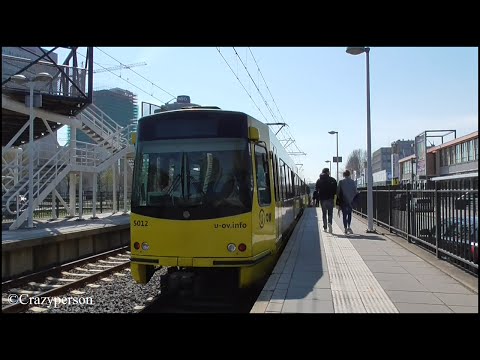 Utrecht sneltram vertrek Kanaleneiland Zuid naar IJsselstein
