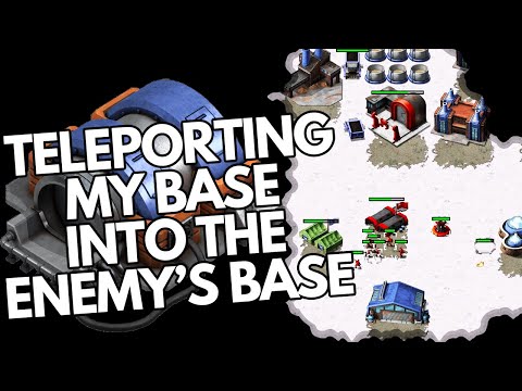 Teleporting into the enemy base! - Red Alert Remastered