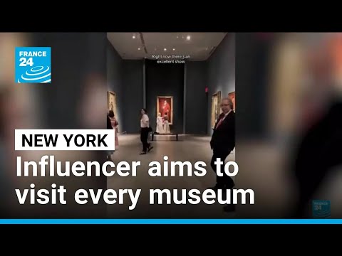 Influencer takes on challenge to visit every NYC museum