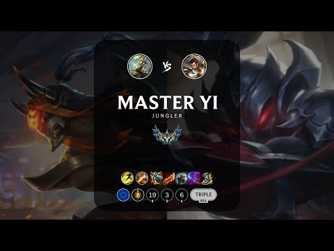 Master Yi Jungle vs Xin Zhao - EUW Challenger Patch 14.4