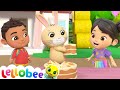Easter Bunny Hop Sing Along KidsKaraokeSongs Moonbug