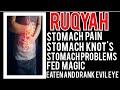 RUQYAH CURE STOMACH PAIN STOMACH KNOT S STOMACH PROBLEMS FED MAGIC EATEN AND DRANK EVIL EYE FOOD