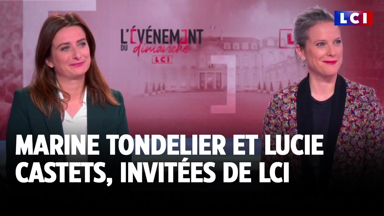 Marine Tondelier et Lucie Castets, invitées de l'Evenement du dimanche｜LCI