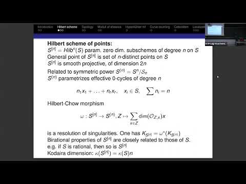Algebraic Geometry Seminars 2022