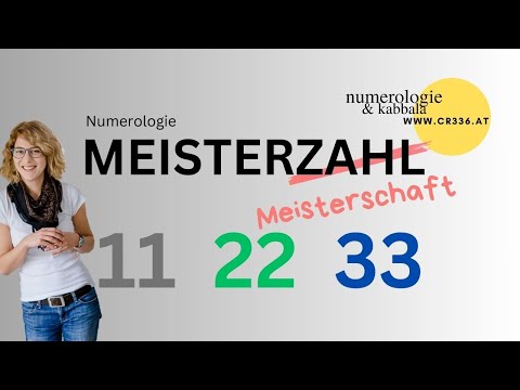 𝐍𝐮𝐦𝐞𝐫𝐨𝐥𝐨𝐠𝐢𝐞: 𝐌𝐞𝐢𝐬𝐭𝐞𝐫𝐳𝐚𝐡𝐥𝐞𝐧 𝟏𝟏 𝟐𝟐 𝟑𝟑 & 𝐢𝐡𝐫𝐞 𝐛𝐞𝐬𝐨𝐧𝐝𝐞𝐫𝐞 𝐌𝐞𝐢𝐬𝐭𝐞𝐫𝐬𝐜𝐡𝐚𝐟𝐭