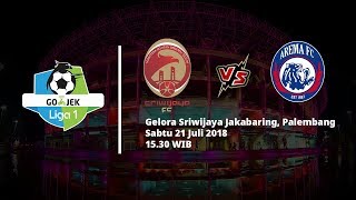 Live Streaming Indosiar dan Vidio.com Sriwijaya FC vs Arema FC Pukul 15.30 WIB