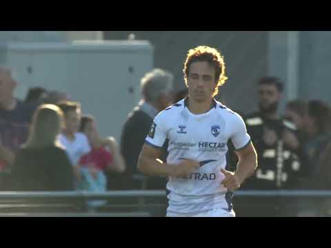 TOP 14 - Essai de Alexis BERNADET (MHR) - US Montauban - Montpellier Hérault Rugby