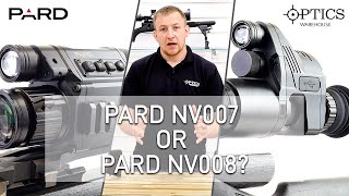 PARD NV008 gegenüber NV007