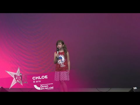 Chloe 8 ans - Swiss Voice Tour 2023, Centre Commercial Oron Arc-En-Ciel