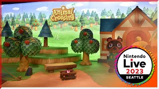 Animal Crossing: New Horizons Booth at Nintendo Live 2023