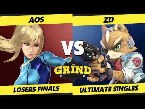 The Grind 165 Losers Finals - ZD (Fox) Vs. AoS (ZSS, Mario) Smash Ultimate - SSBU