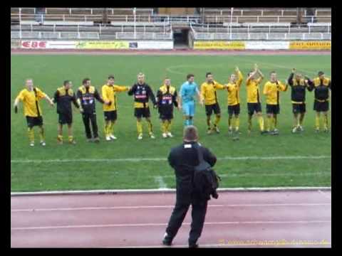 Abfeiern mit den SGD Fans die Zweite