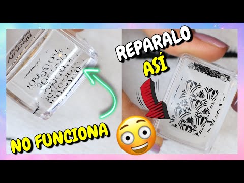 Cómo usar el ESTAMPADOR de UÑAS | Cómo repararlo y hacer que FUNCIONE ♥ NailArt By Andy