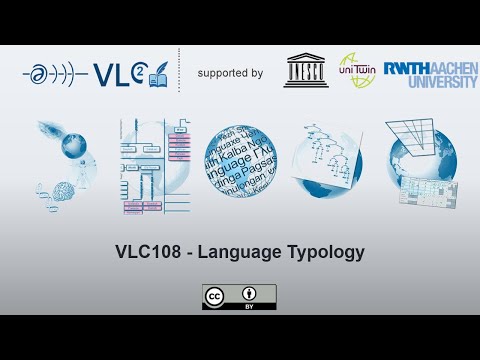 VLC108 - Language Typology