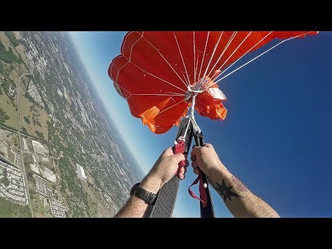 Friday Freakout: Double Trouble, Skydiver Has Line Twists On Reserve Parachute After Cutaway