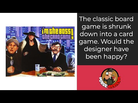 The Purge: # 3155 I'm the Boss!: The Card Game: The big board game is shrunk down into a card game