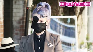 Kelly Osbourne Is Asked About Her Relationship With Griffin Johnson While Leaving Lunch At The Ivy