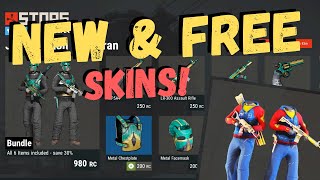 Rust Console NEW Skin Sets & FREE Skins