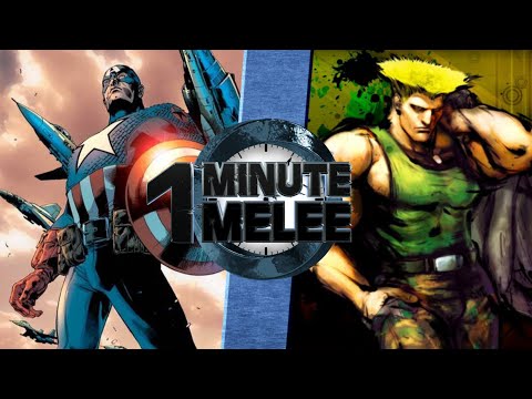 One Minute Melee S3 EP4 - Captain America vs Guile (Marvel vs Capcom)