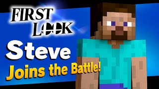Unlock Steve - All Music Tracks, Skins & Minecraft World Stage in Super Smash Bros Ultimate