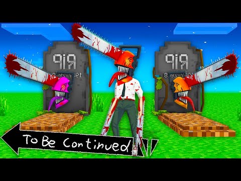 Monster School Chaisaw Man Parents Dead Poor Baby Denji - Minecraft Animation